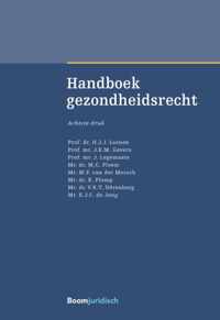 Boom Masterreeks  -   Handboek gezondheidsrecht