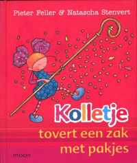 Kolletje tovert een zak met pakjes & Kolletje tovert sneeuw. Omdraaiboekje - Hardcover (9789048807888)