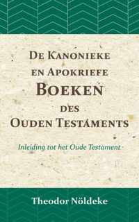 De kanonieke en apokriefe boeken des Ouden Testaments