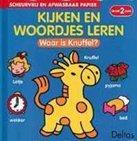 Kijken en woordjes leren - waar is knuffel? (+2j.)