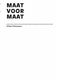 Toneelreeks Zeeland Nazomerfestival - Maat voor maat