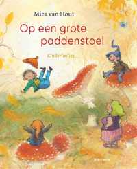 Liedjesboeken Mies van Hout  -   Op een grote paddenstoel