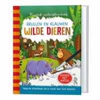 Magisch waterkleurboek Wilde dieren