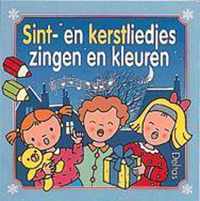 Sint- en kerstliedjes zingen en kleuren