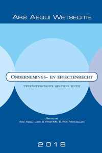 Ars Aequi Wetseditie  -   Ondernemings- & effectenrecht 2018