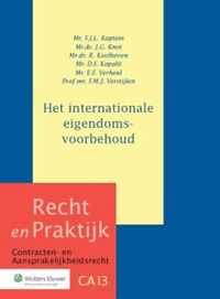 Recht en Praktijk - contracten en aansprakelijkheidsrecht CA13 - Het internationale eigendomsvoorbehoud