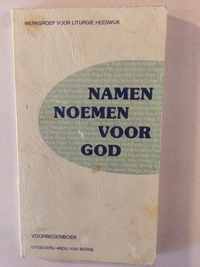 Namen noemen voor God