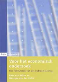 Voor het economisch onderzoek