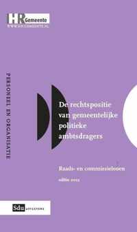 2012 De rechtspositie van gemeentelijke politieke ambtsdragers