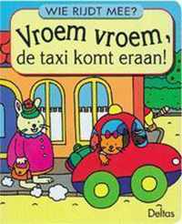 Wie rijdt mee? vroem, vroem, de taxi komt eraan!