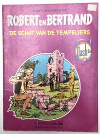 Robert en Bertrand reclamealbum De schat van de Tempeliers (Dash)