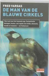 De man van de blauwe cirkels