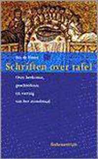 Schriften over tafel