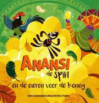 Anansi de spin  -   Anansi de spin en de eieren voor de koning