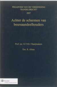 Achter de schermen van beursaandeelhouders