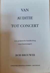 Van auditie tot concert