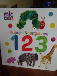 Eric Carle   Rupsje Nooitgenoeg 1, 2, 3..