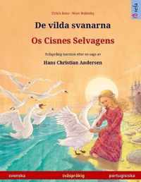 De vilda svanarna - Os Cisnes Selvagens (svenska - portugisiska)