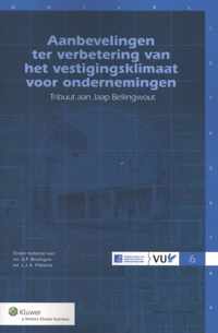 Aanbevelingen ter verbetering vh vestigingsklimaat voor ondernemingen - Paperback (9789013106985)