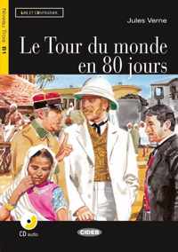 Lire et s'entraîner B1: Le Tour du monde en 80 jours livre +