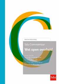 SDU Commentaar  -   Sdu Commentaar Wet open overheid. Editie 2022-2023