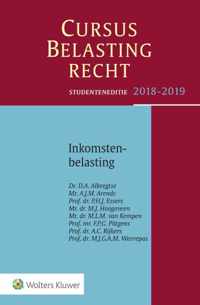 Cursus Belastingrecht Inkomstenbelasting 2018-2019