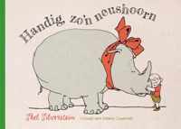 Handig, zo'n neushoorn