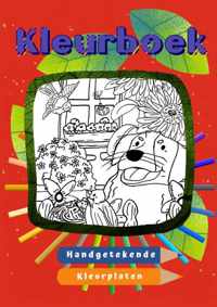 Kleurboek - Met heel veel leuke dieren om in te kleuren ! - Mieke Stevens - Paperback (9789464354348)