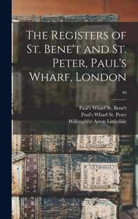 The Registers of St. Bene't and St. Peter, Paul's Wharf, London; 40