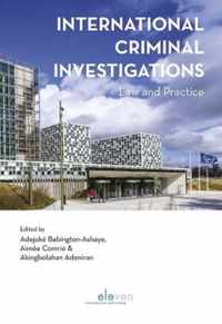 International Criminal Investigations