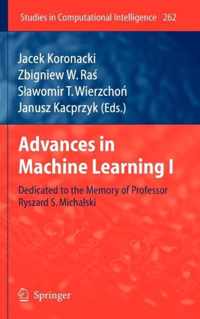 Advances in Machine Learning I