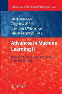 Advances in Machine Learning II