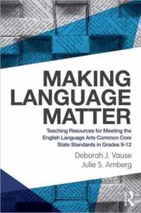 Making Language Matter