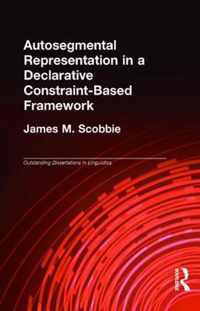 Autosegmental Representation in a Declarative Constraint-Based Framework