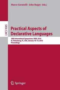 Practical Aspects of Declarative Languages