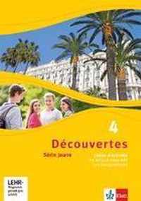 Découvertes Série jaune 4. Cahier d'activités mit MP3-CD, Video-DVD und Übungssoftware