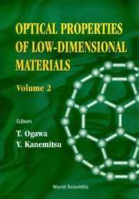 Optical Properties Of Low-dimensional Materials, Vol 2