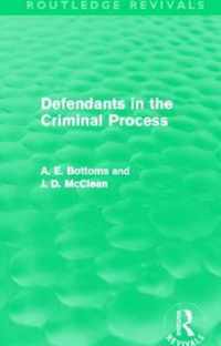 Defendants in the Criminal Process