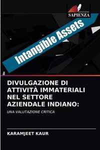 Divulgazione Di Attivita Immateriali Nel Settore Aziendale Indiano