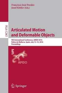 Articulated Motion and Deformable Objects