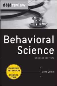 Deja Review Behavioral Science, Second Edition