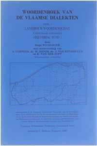 Woordenboek van de Vlaamse dialecten, Deel 1: Landbouwwoordenschat, pragraaf landbouw aflevering spitten, eggen, rollen