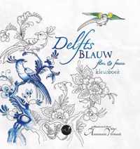 Delfts Blauw flora & fauna kleurboek