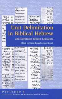 Unit Delimitation in Biblical Hebrew