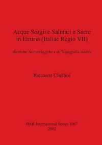 Acque Sorgive Salutari e Sacre in Etruria (Italiae Regio VII): Ricerche Archeologiche e di Tipografia Antica