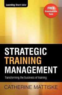 Strategic Training Management