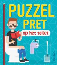 Puzzelpret op het toilet