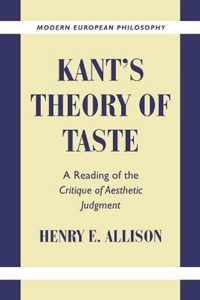 Kant's Theory of Taste