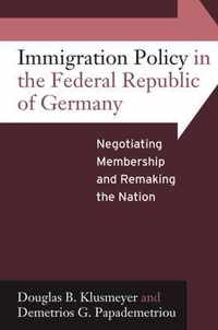 Immigration Policy In The Federal Republic Of Germany