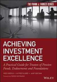 Achieving Investment Excellence